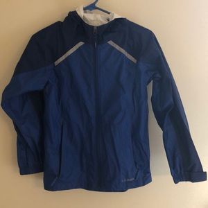 LL Bean, Kids' Rain Jacket, Colorblock